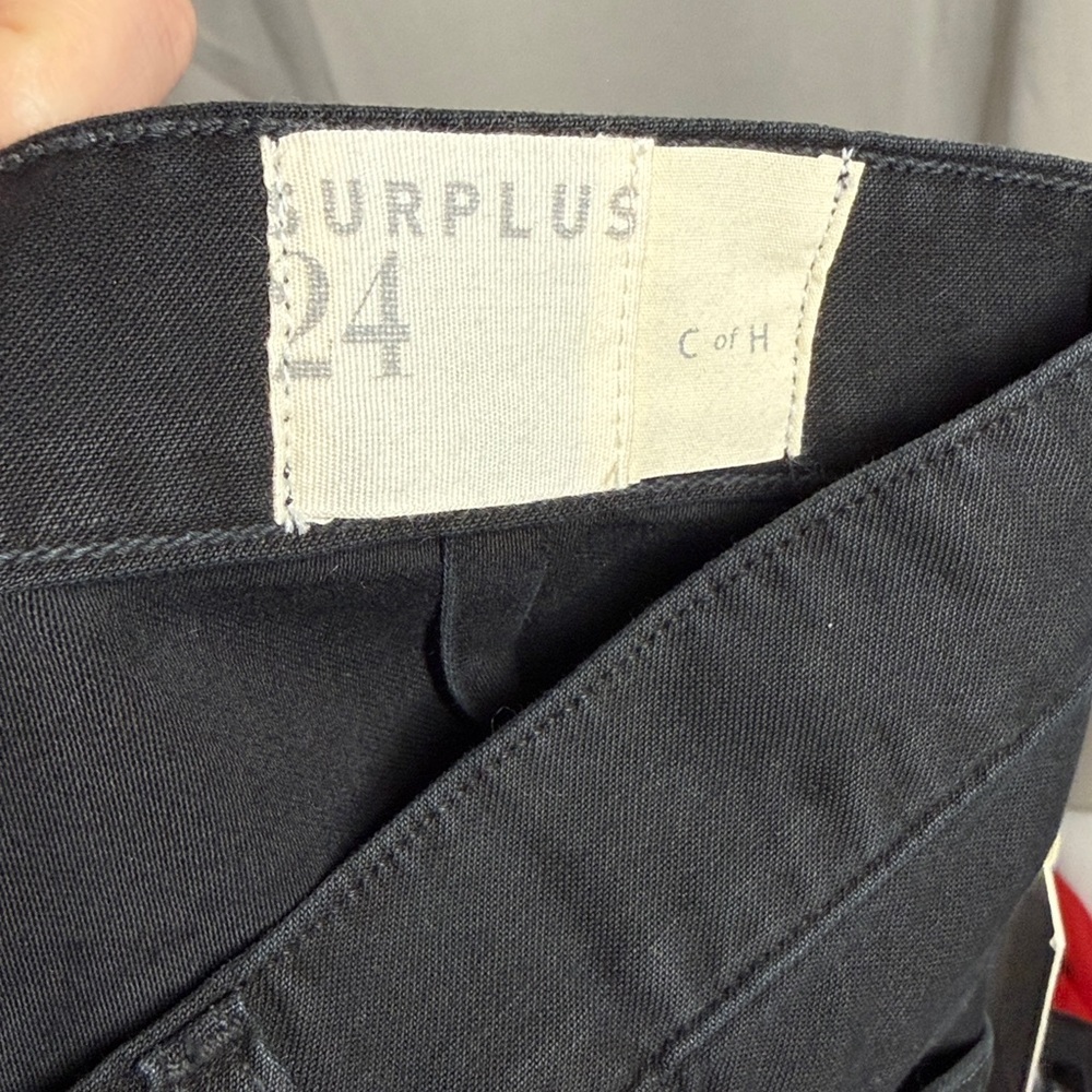 NWT Citizens of Humanity Surplus Leah Cargo Pant Vintage Black Size‎ 24 - Picture 4 of 6